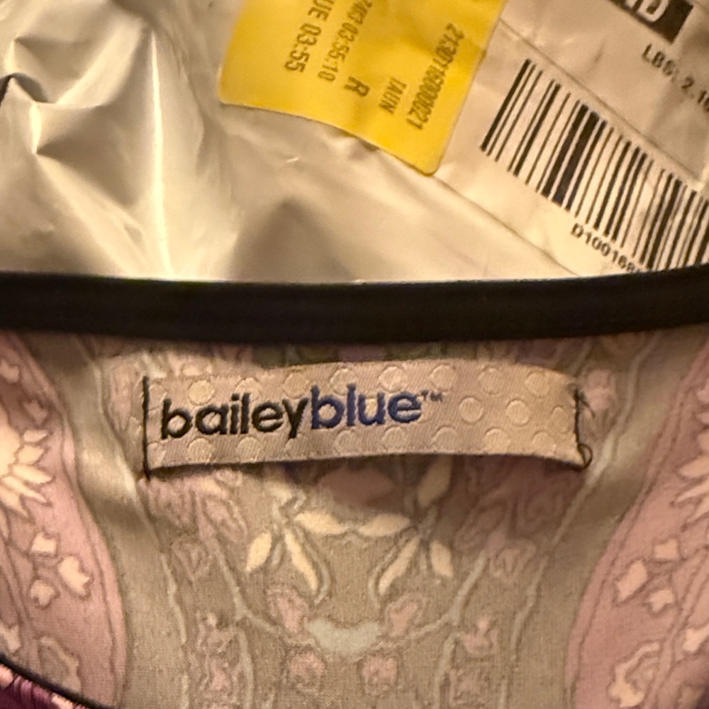 Bailey Blue Multicolor Patterned Dress - image 5